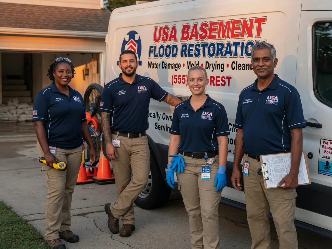 Basement Flood Cleanup company in Olsburg, KS